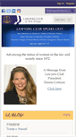 Mobile Screenshot of lawyersclubsandiego.com